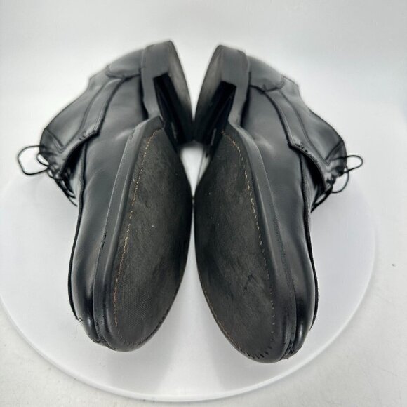 Allen Edmonds Watson Men Size 8.5D Black Leather Split Toe Derby Dress Shoes main image 6